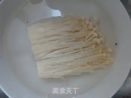 Make Frozen needle mushrooms step 0
