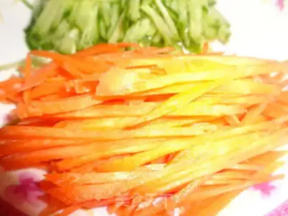 Make Frozen needle mushrooms step 2