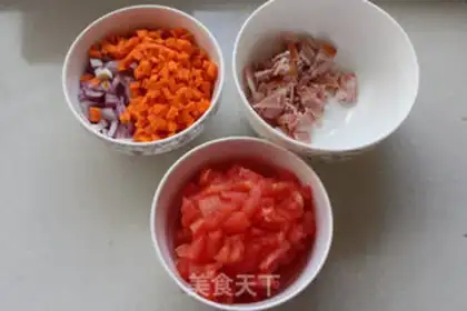 Make Cheese bacon for pasta step 1