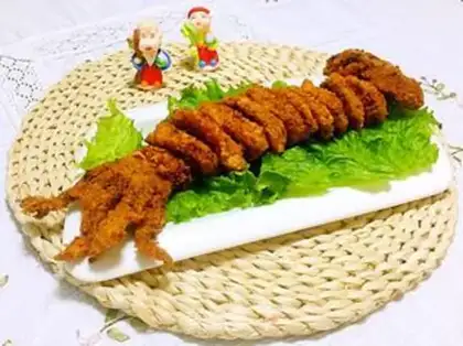 Make Fried squid step 19