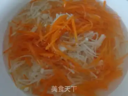 Make Frozen needle mushrooms step 7