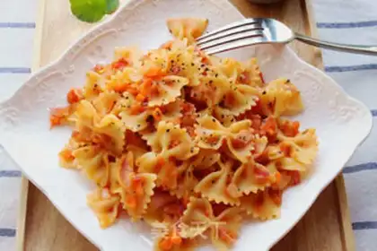 Make Cheese bacon for pasta step 9