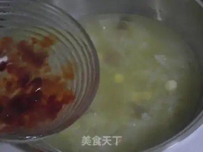 Make Peach geled ice cream step 5