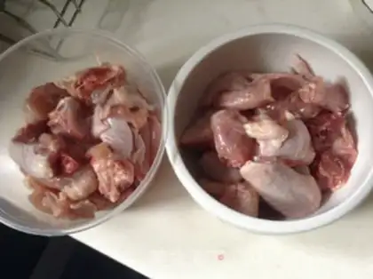 Make ♪ Carrot and chicken ♪ step 1