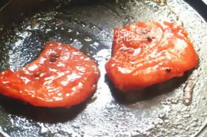 Make Black pepper pork chops step 8