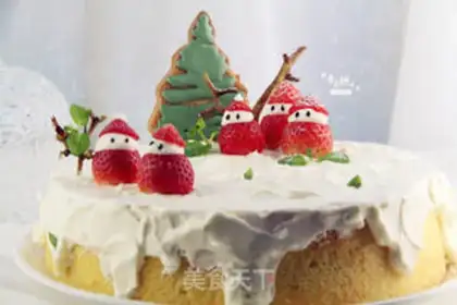 Make Christmas ice step 5