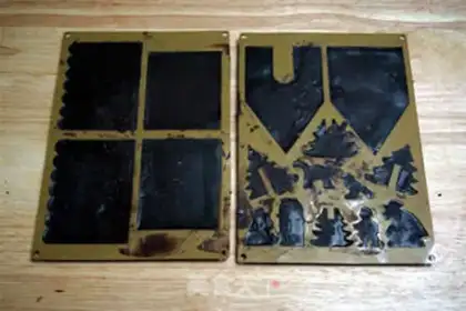 Make Chocolate Christmas house step 3