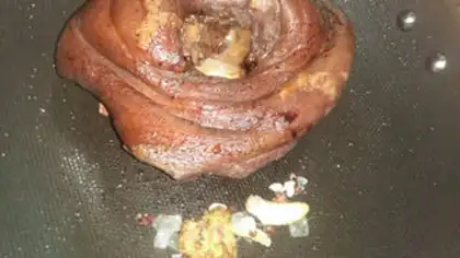Make Red-burned elbows step 2