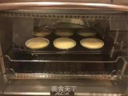 Make Cranberry sponge cake step 8