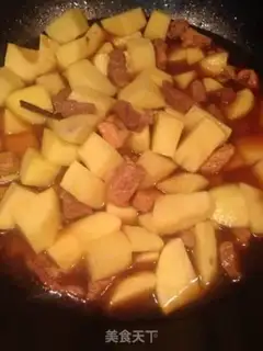Make Potato beef step 4