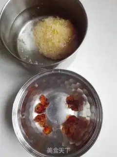 Make Peach gel, silver edear step 0