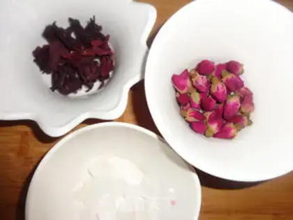 Make Rose and tea step 0