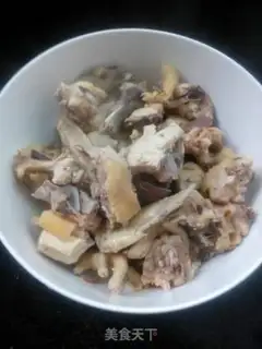 Make Chicken stew mushrooms step 1