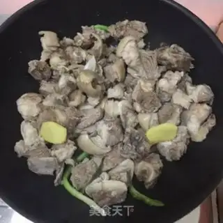 Make Lamb fire pot step 1