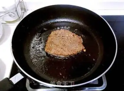 Make Fried cheese and steak step 5