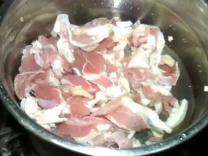 Make When the ginger lamb soup is made step 4