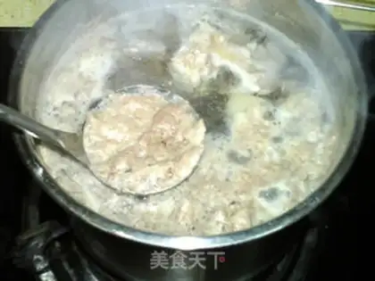 Make When the ginger lamb soup is made step 5