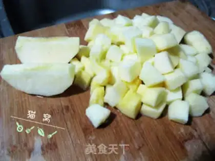 Make Cinnamon apple pie step 3