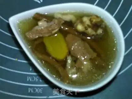 Make When the ginger lamb soup is made step 13