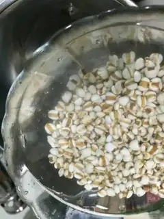 Make Rice bean milk step 1