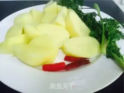 Make Cow hoof potatoes step 3
