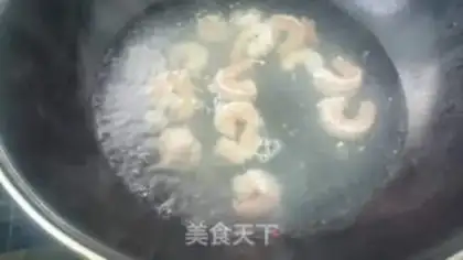 Make Shrimp ball broccoli step 2