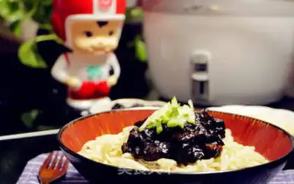 Make Korean noodles step 5