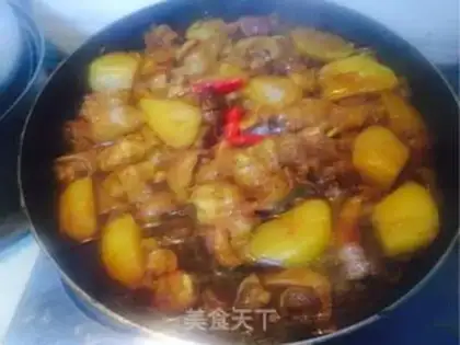 Make Cow hoof potatoes step 8