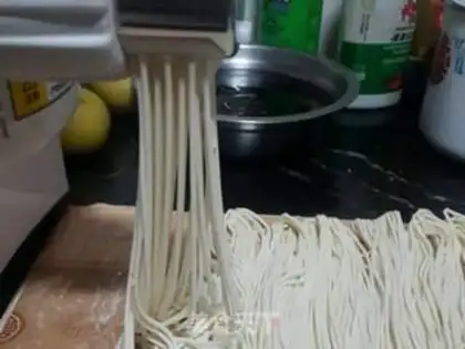 Make Lamb noodles step 1