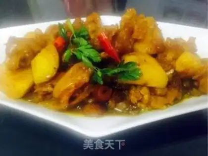 Make Cow hoof potatoes step 9
