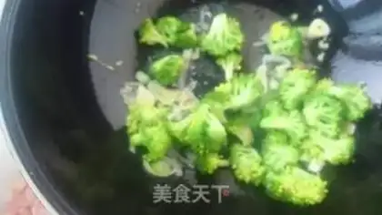 Make Shrimp ball broccoli step 9