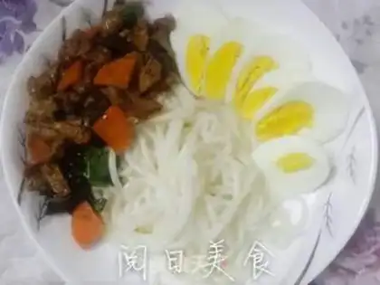 Make Lamb noodles step 4