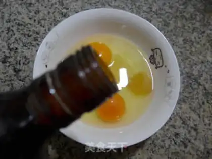 Make Egg spinach fried rice step 2