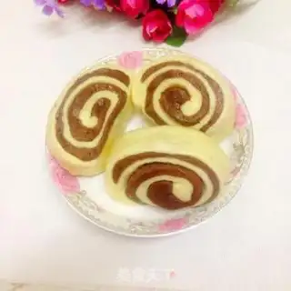 Make Double-coloured buns step 11