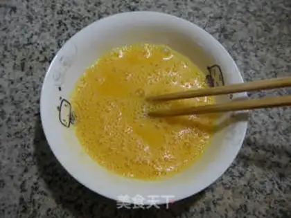 Make Egg spinach fried rice step 3
