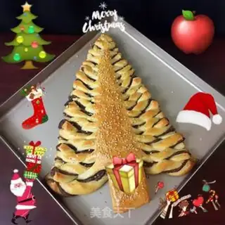 Make Christmas beans step 15