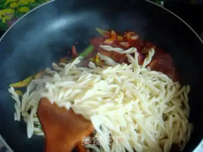 Make Italian screw powder step 8