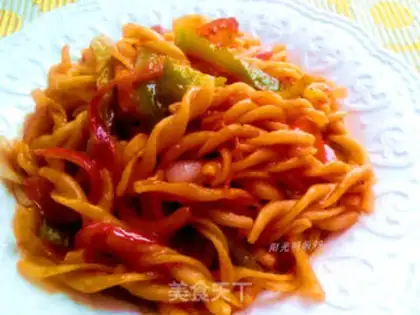 Make Italian screw powder step 12