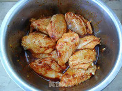 Make Honey chicken wings step 3