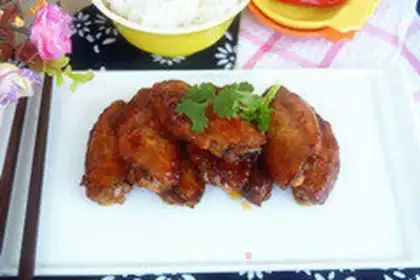 Make Honey chicken wings step 5