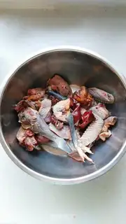 Make Chestnut mushroom chicken soup step 0