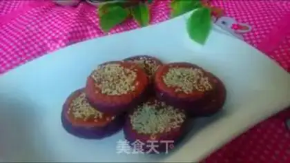 Make Potato rice cake step 11