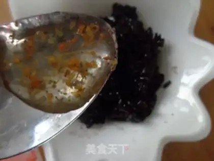 Make Pumpkin cuisine rice step 4