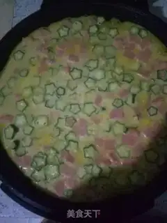 Make An egg roll with an egg sausage step 2