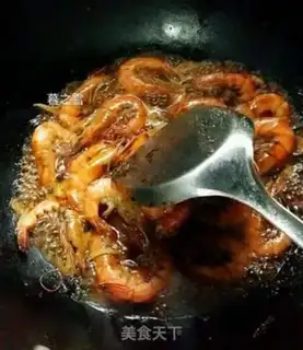 Make Red burning shrimp step 5