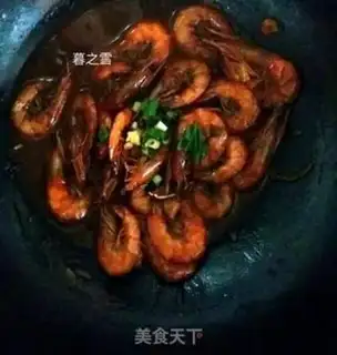 Make Red burning shrimp step 6