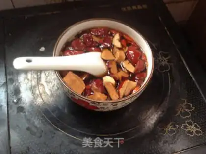Make Ginger-snack date red sugar step 2