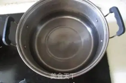 Make Water to boil the beans step 1