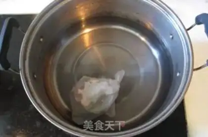 Make Water to boil the beans step 3