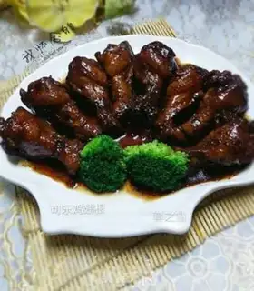 Make Coke chicken wings step 7